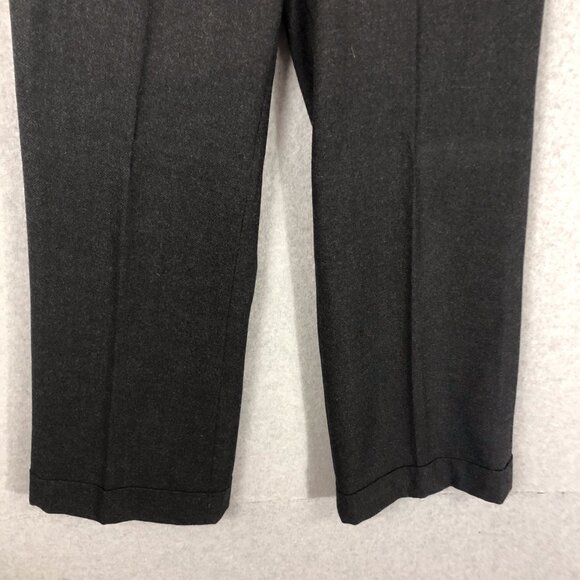 J Crew Favorite Fit Wool Pants Black Size 10 - Picture 7 of 8